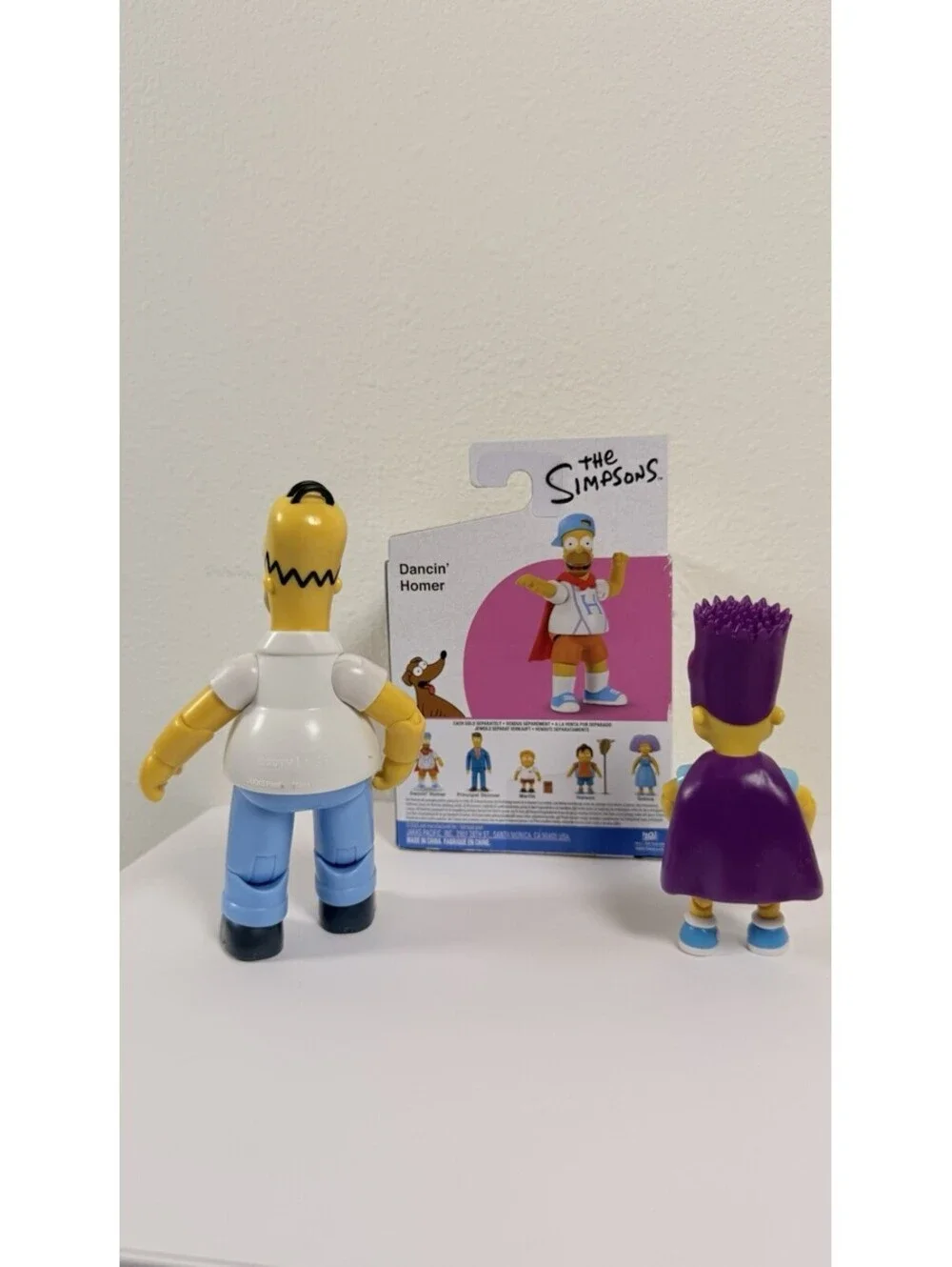 Lot Of 3 Bart And Homer Simpsons Jakks Pacific The Simpsons Action Figure